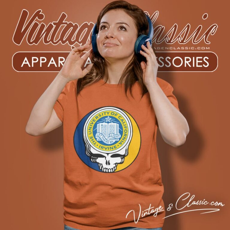 University Of California Irvine Grateful Dead Steal Your Face Women T Shirt University Of California Irvine Grateful Dead Steal Your Face Women T Shirt