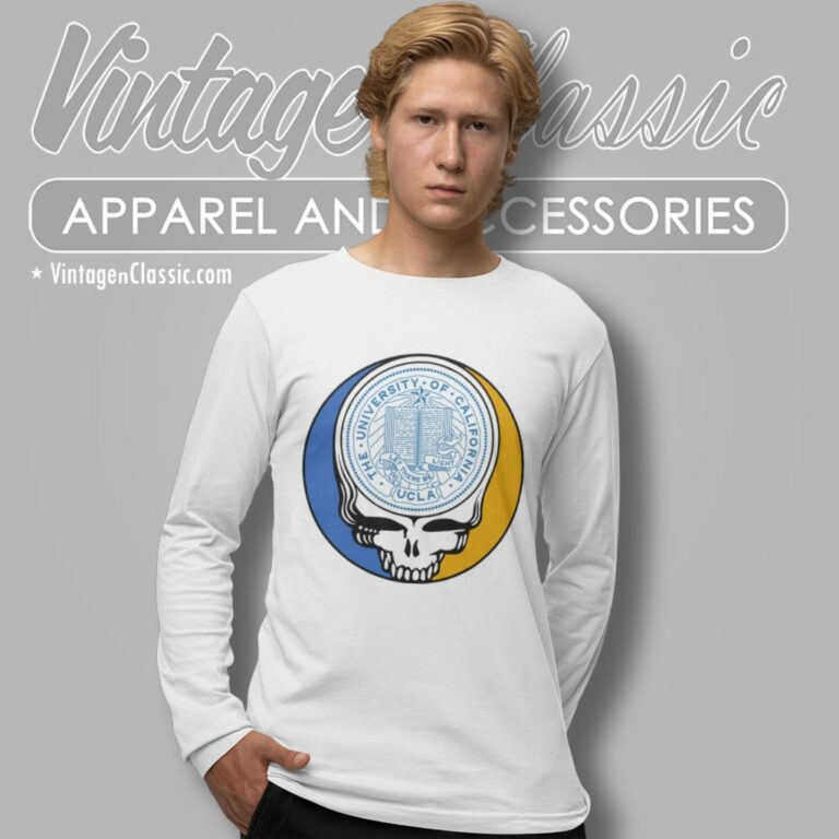 University Of California Los Angeles Grateful Dead Steal Your Face Long Sleeve Tee University Of California Los Angeles Grateful Dead Steal Your Face Long Sleeve Tee
