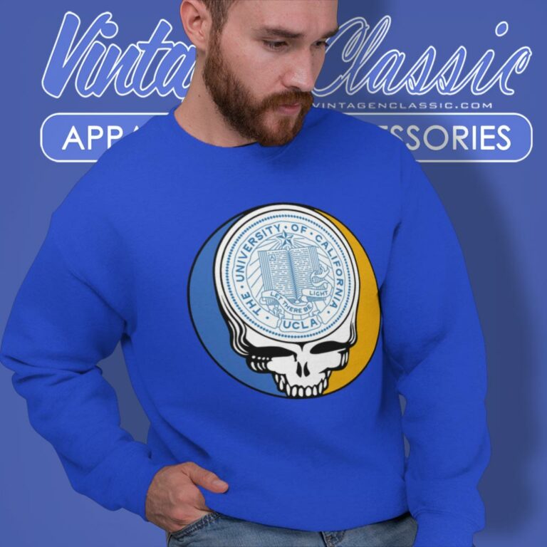 University Of California Los Angeles Grateful Dead Steal Your Face Sweatshirt University Of California Los Angeles Grateful Dead Steal Your Face Sweatshirt