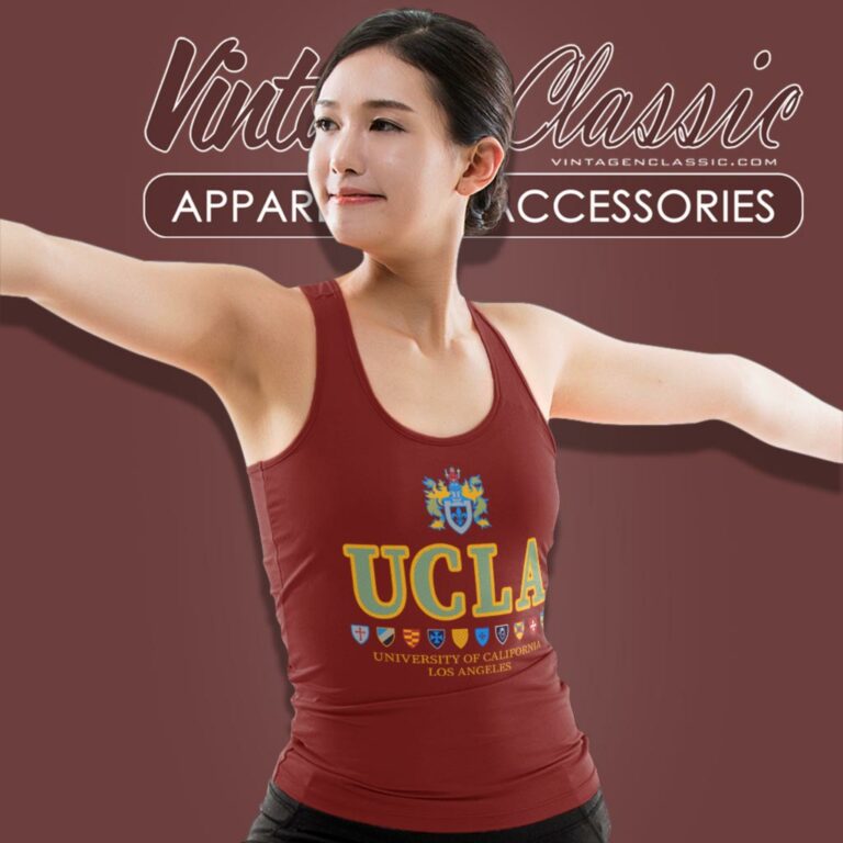 University Of California Los Angeles Tank Top Racerback University Of California Los Angeles Tank Top Racerback