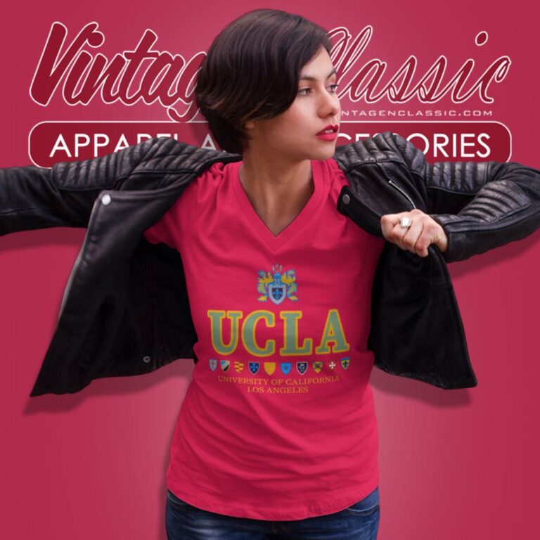 University Of California Los Angeles V Neck TShirt University Of California Los Angeles V Neck TShirt