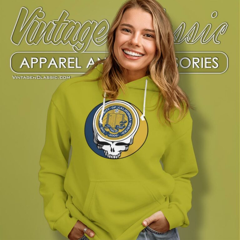 University Of California Merced Grateful Dead Steal Your Face Hoodie University Of California Merced Grateful Dead Steal Your Face Hoodie