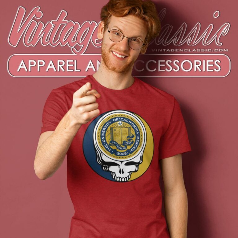 University Of California Merced Grateful Dead Steal Your Face T Shirt University Of California Merced Grateful Dead Steal Your Face T Shirt
