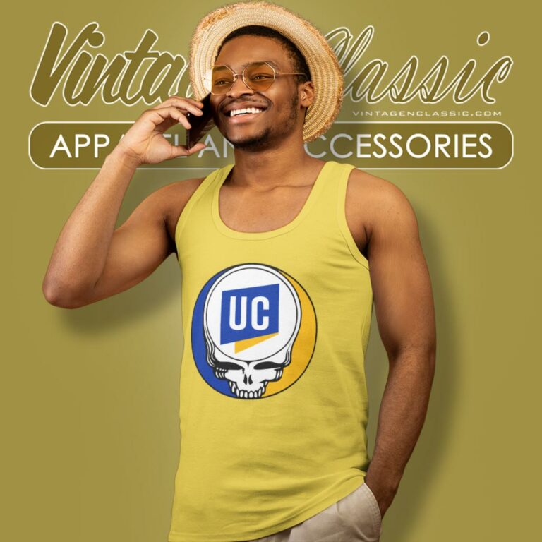 University Of California Riverside Grateful Dead Steal Your Face Tank Top Racerback University Of California Riverside Grateful Dead Steal Your Face Tank Top Racerback