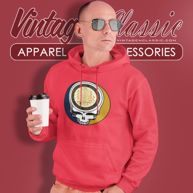 University Of California San Diego Grateful Dead Steal Your Face Hoodie University Of California San Diego Grateful Dead Steal Your Face Hoodie