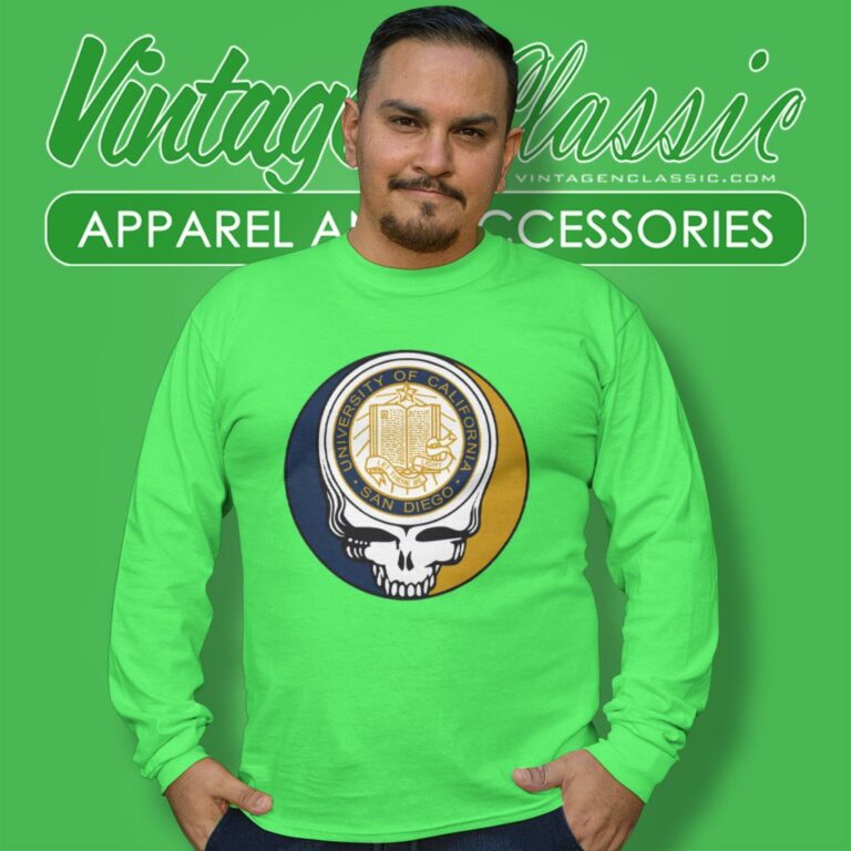 University Of California San Diego Grateful Dead Steal Your Face Long Sleeve Tee University Of California San Diego Grateful Dead Steal Your Face Long Sleeve Tee