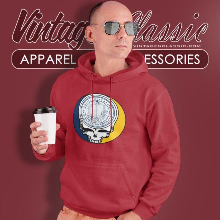 University Of California Santa Barbara Grateful Dead Steal Your Face Hoodie University Of California Santa Barbara Grateful Dead Steal Your Face Hoodie