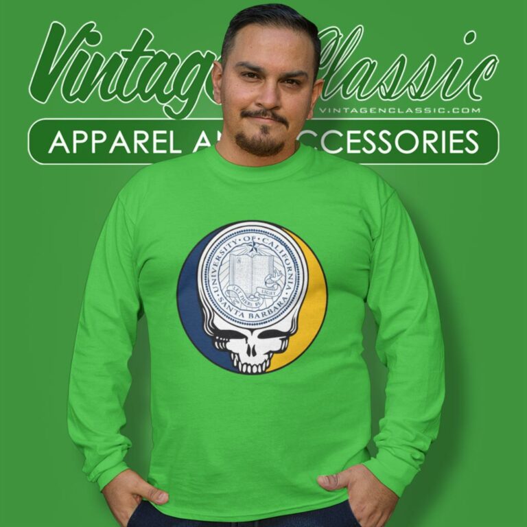 University Of California Santa Barbara Grateful Dead Steal Your Face Long Sleeve Tee University Of California Santa Barbara Grateful Dead Steal Your Face Long Sleeve Tee
