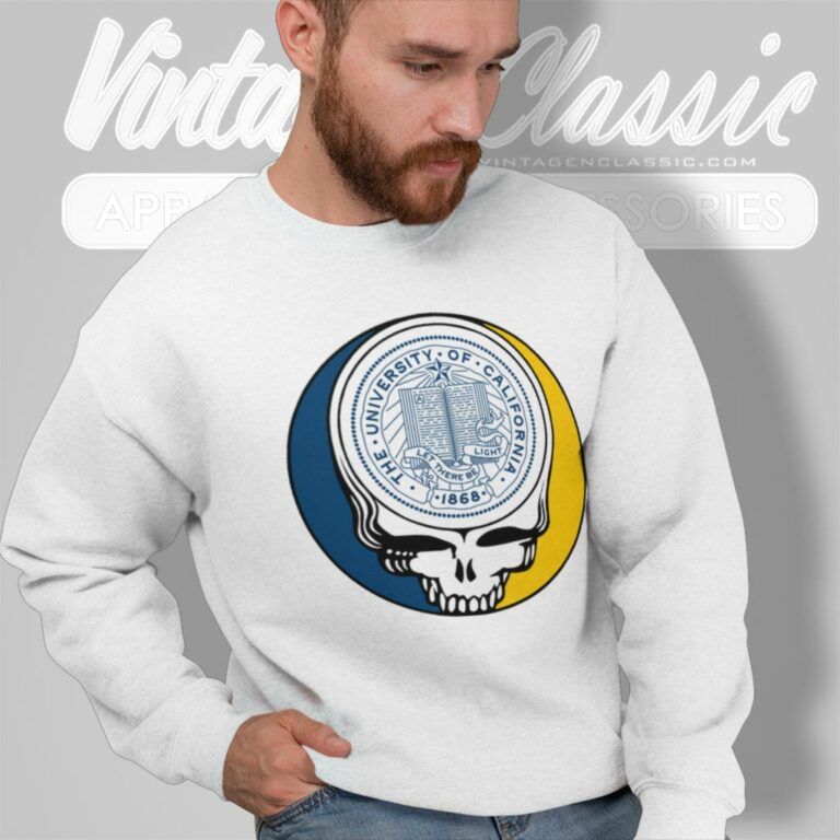 University Of California Santa Cruz Grateful Dead Steal Your Face Sweatshirt University Of California Santa Cruz Grateful Dead Steal Your Face Sweatshirt