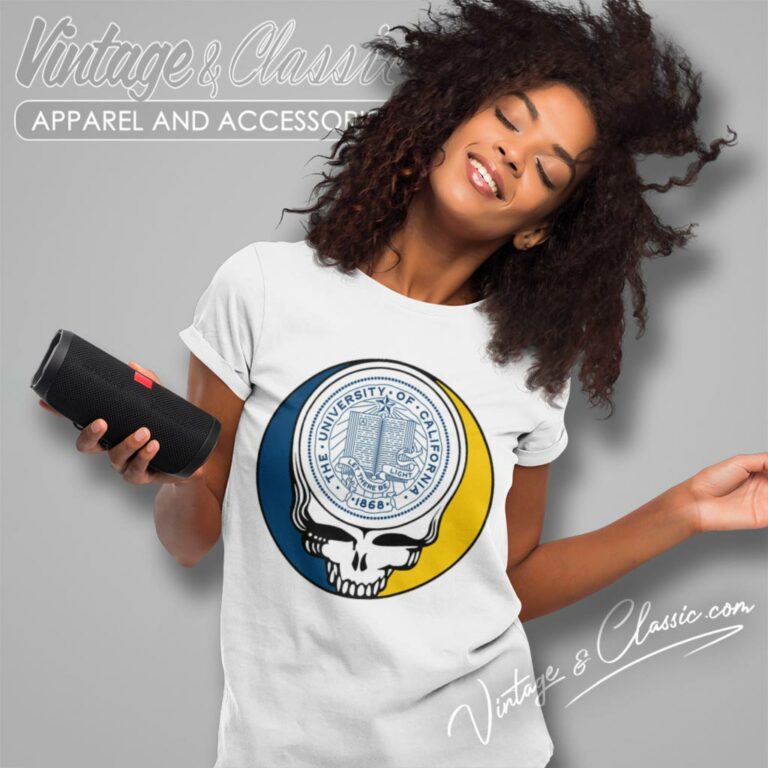 University Of California Santa Cruz Grateful Dead Steal Your Face Women T Shirt University Of California Santa Cruz Grateful Dead Steal Your Face Women T Shirt
