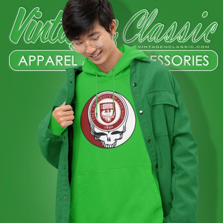 University Of Chicago Grateful Dead Steal Your Face Hoodie University Of Chicago Grateful Dead Steal Your Face Hoodie