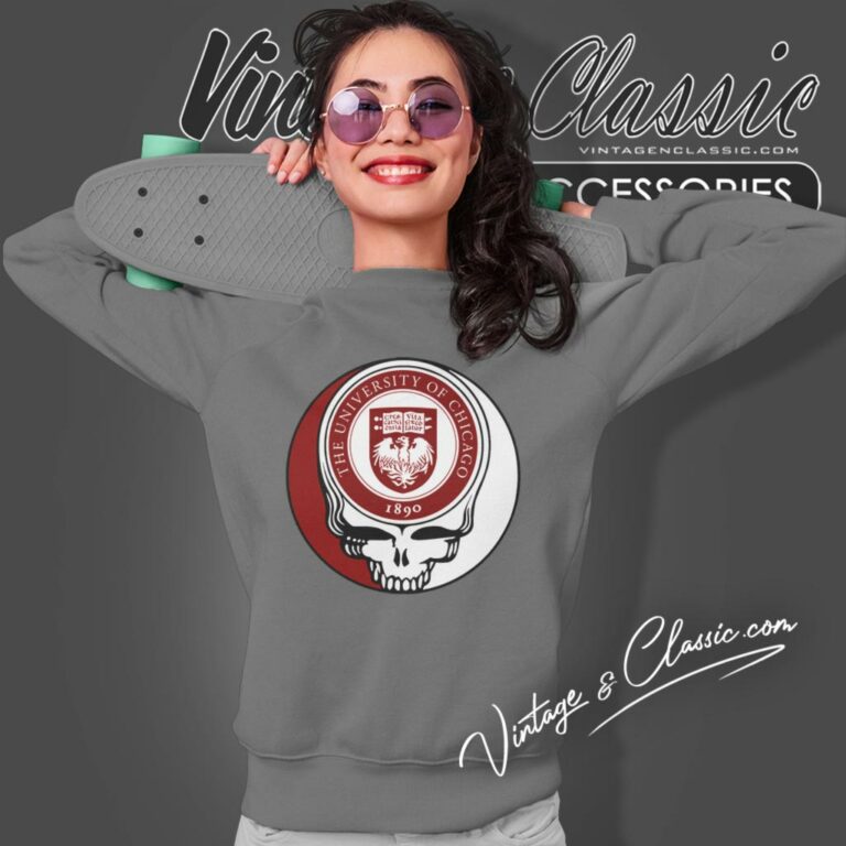 University Of Chicago Grateful Dead Steal Your Face Sweatshirt University Of Chicago Grateful Dead Steal Your Face Sweatshirt