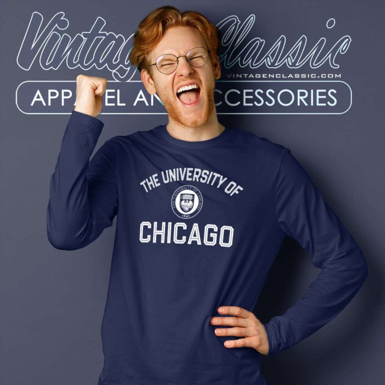 University Of Chicago Long Sleeve Tee University Of Chicago Long Sleeve Tee