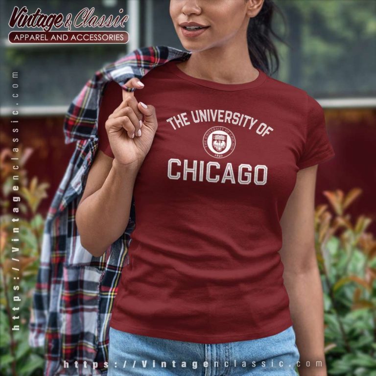 University Of Chicago Women TShirt University Of Chicago Women TShirt