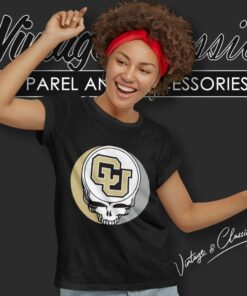 University Of Colorado Boulder Grateful Dead Steal Your Face Women T Shirt