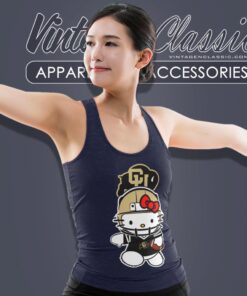 University Of Colorado Buffaloes Hello Kitty Tank Top Racerback