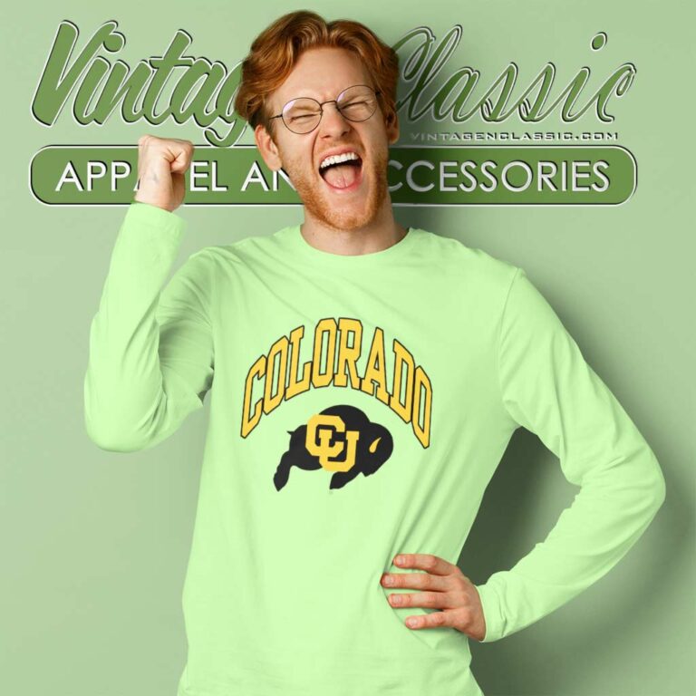 University Of Colorado Buffaloes Long Sleeve Tee University Of Colorado Buffaloes Long Sleeve Tee