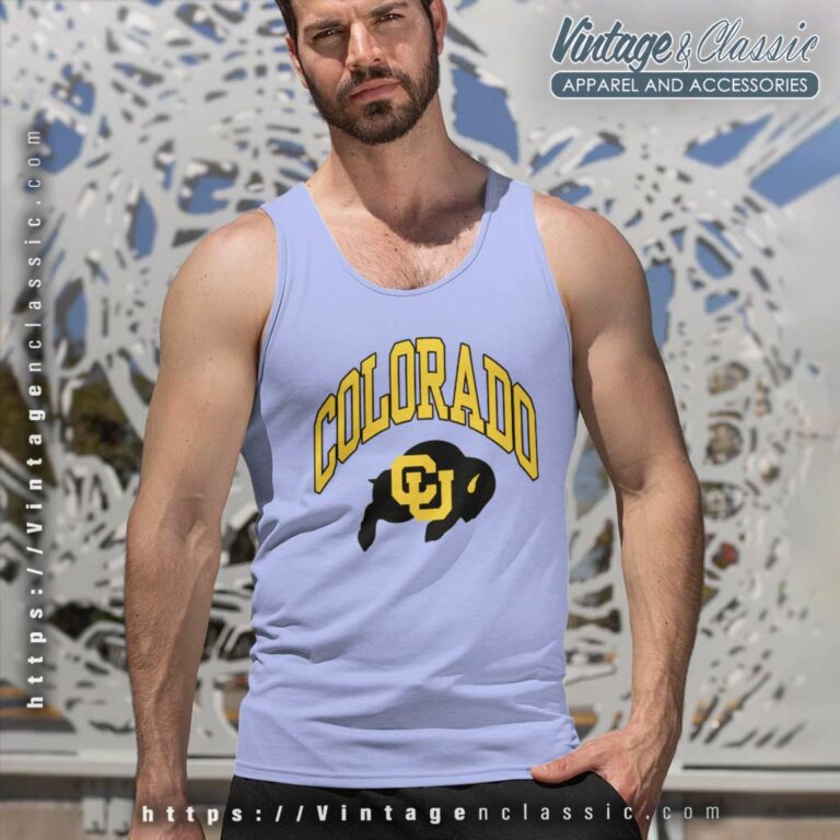 University Of Colorado Buffaloes Tank Top Racerback University Of Colorado Buffaloes Tank Top Racerback