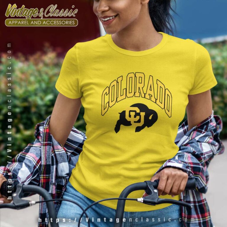 University Of Colorado Buffaloes Women TShirt University Of Colorado Buffaloes Women TShirt