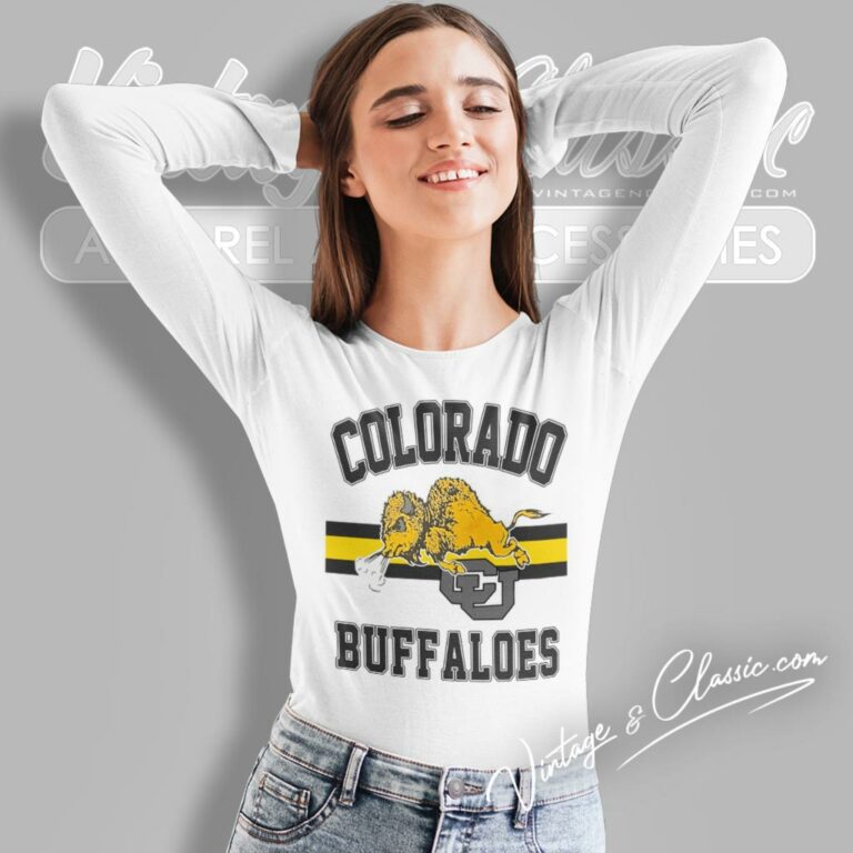 University Of Colorado Buffalos Long Sleeve Tee University Of Colorado Buffalos Long Sleeve Tee