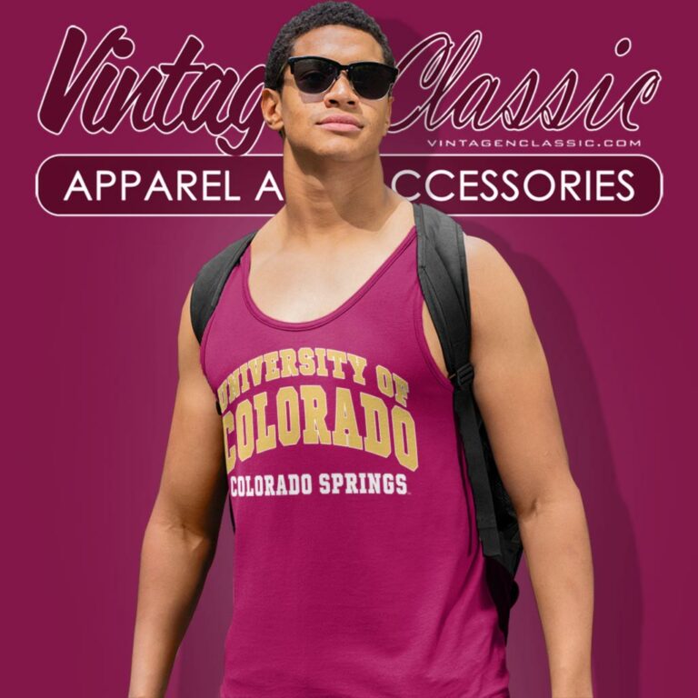 University Of Colorado Colorado Springs Tank Top Racerback University Of Colorado Colorado Springs Tank Top Racerback