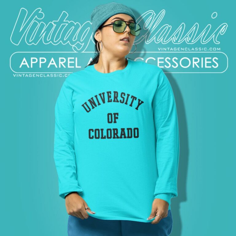 University Of Colorado Long Sleeve Tee University Of Colorado Long Sleeve Tee