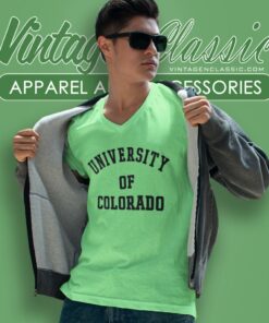 University Of Colorado V Neck TShirt