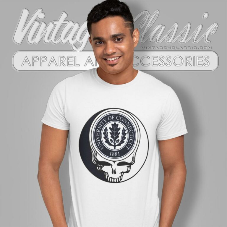 University Of Connecticut Grateful Dead Steal Your Face T Shirt University Of Connecticut Grateful Dead Steal Your Face T Shirt