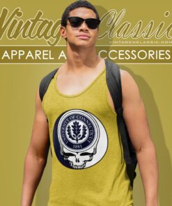 University Of Connecticut Grateful Dead Steal Your Face Tank Top Racerback