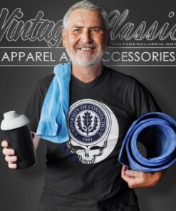 University Of Connecticut Grateful Dead Steal Your Face V Neck TShirt