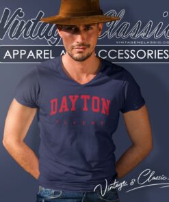 University Of Dayton Flyers V Neck TShirt