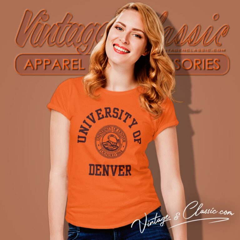 University Of Denver Women T Shirt University Of Denver Women T Shirt