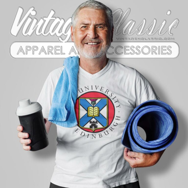 University Of Edinburgh V Neck TShirt University Of Edinburgh V Neck TShirt