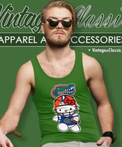 University Of Florida Gators Hello Kitty Tank Top Racerback