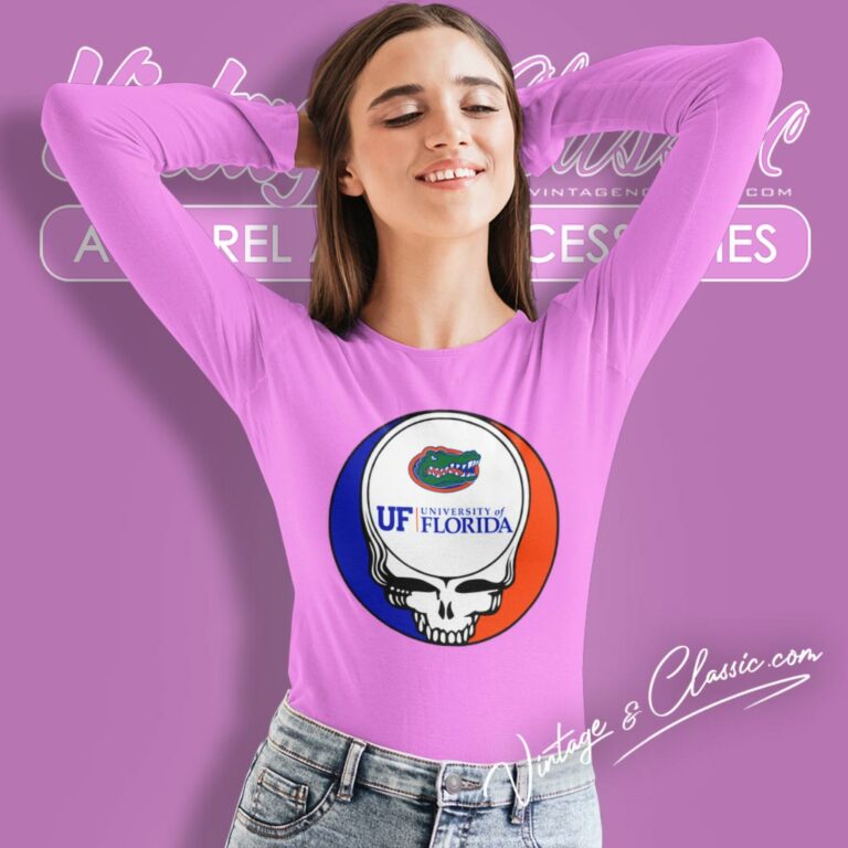 University Of Florida Grateful Dead Steal Your Face Long Sleeve Tee University Of Florida Grateful Dead Steal Your Face Long Sleeve Tee