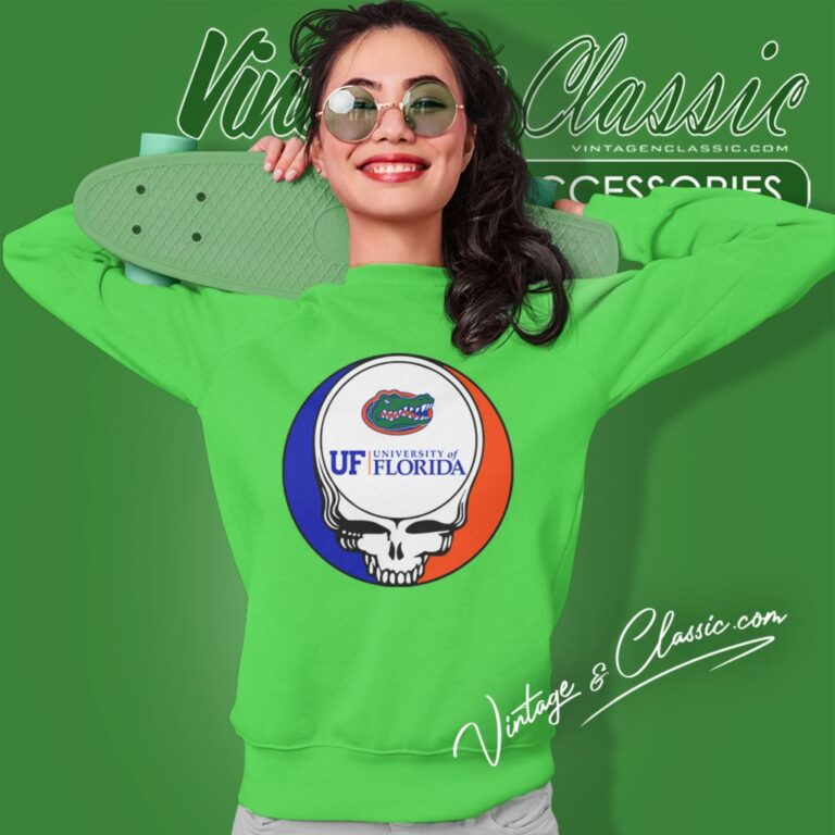 University Of Florida Grateful Dead Steal Your Face Sweatshirt University Of Florida Grateful Dead Steal Your Face Sweatshirt