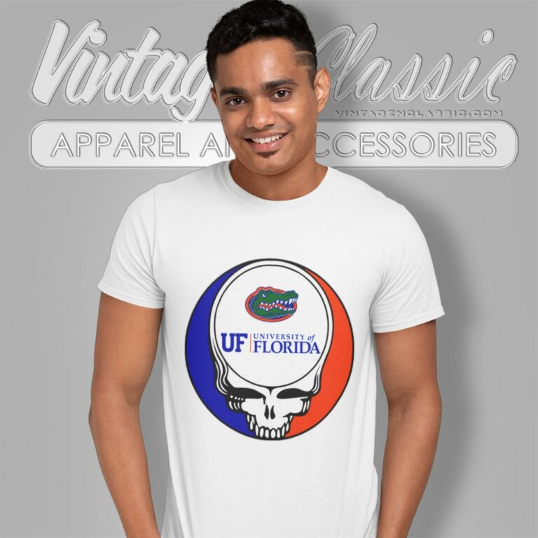 University Of Florida Grateful Dead Steal Your Face T Shirt University Of Florida Grateful Dead Steal Your Face T Shirt