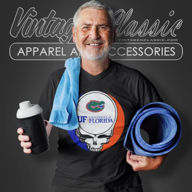 University Of Florida Grateful Dead Steal Your Face V Neck TShirt University Of Florida Grateful Dead Steal Your Face V Neck TShirt