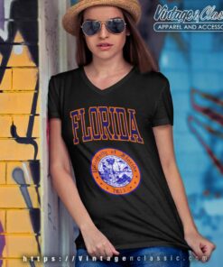 University Of Florida V Neck TShirt