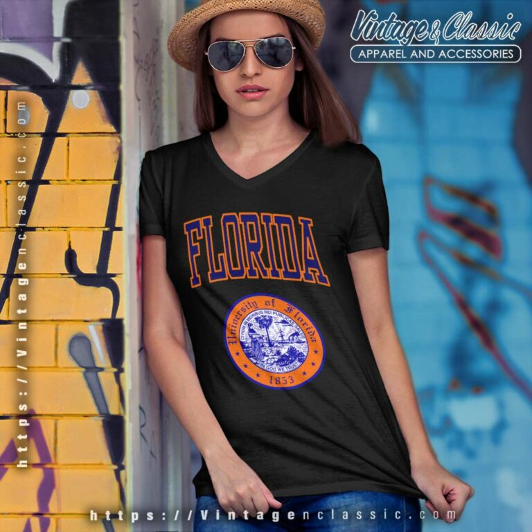 University Of Florida V Neck TShirt University Of Florida V Neck TShirt
