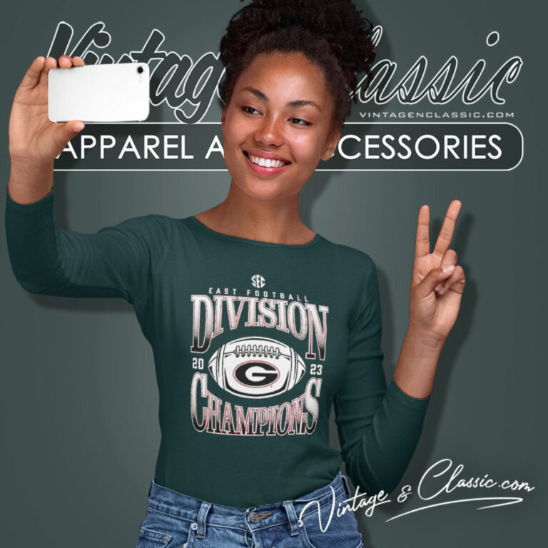 University Of Georgia 2023 Sec East Division Champions Long Sleeve Tee University Of Georgia 2023 Sec East Division Champions Long Sleeve Tee