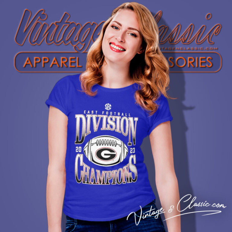 University Of Georgia 2023 Sec East Division Champions Women T Shirt University Of Georgia 2023 Sec East Division Champions Women T Shirt