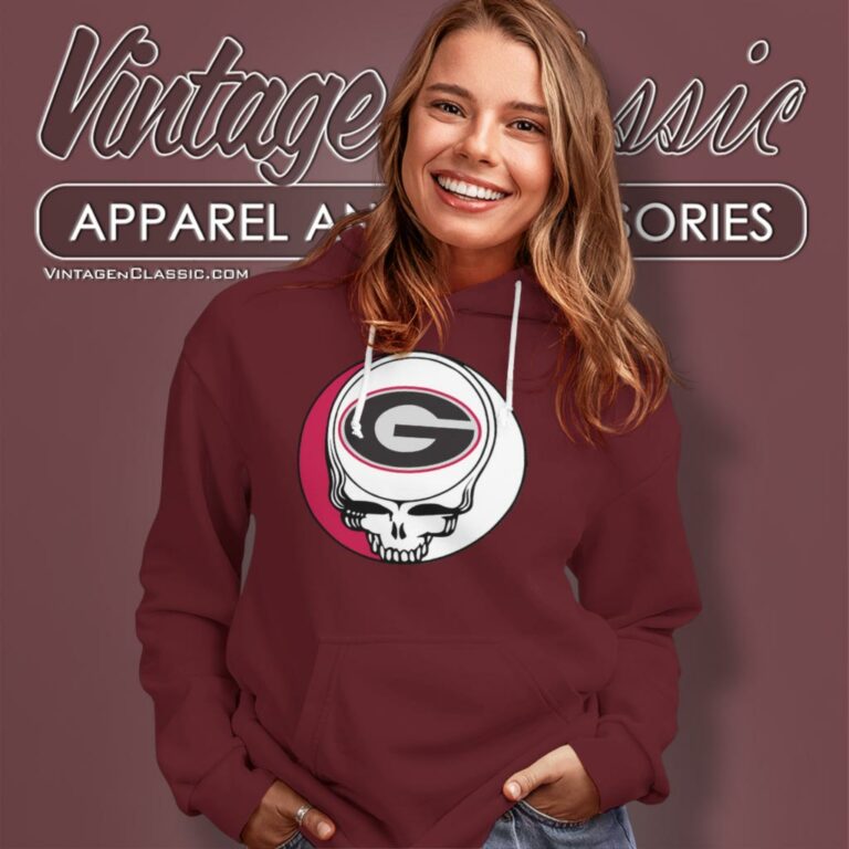 University Of Georgia Grateful Dead Steal Your Face Hoodie University Of Georgia Grateful Dead Steal Your Face Hoodie