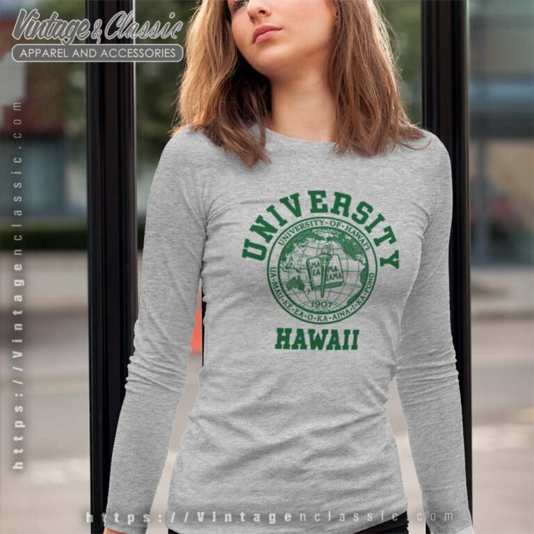University Of Hawaii Long Sleeve Tee University Of Hawaii Long Sleeve Tee