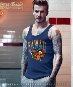 University Of Hawaii Rainbow Warriors Ncaa Tank Top Racerback