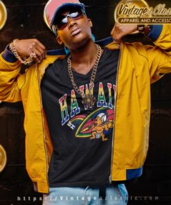 University Of Hawaii Rainbow Warriors Ncaa V Neck TShirt