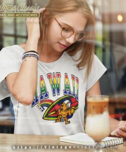 University Of Hawaii Rainbow Warriors Ncaa Women TShirt