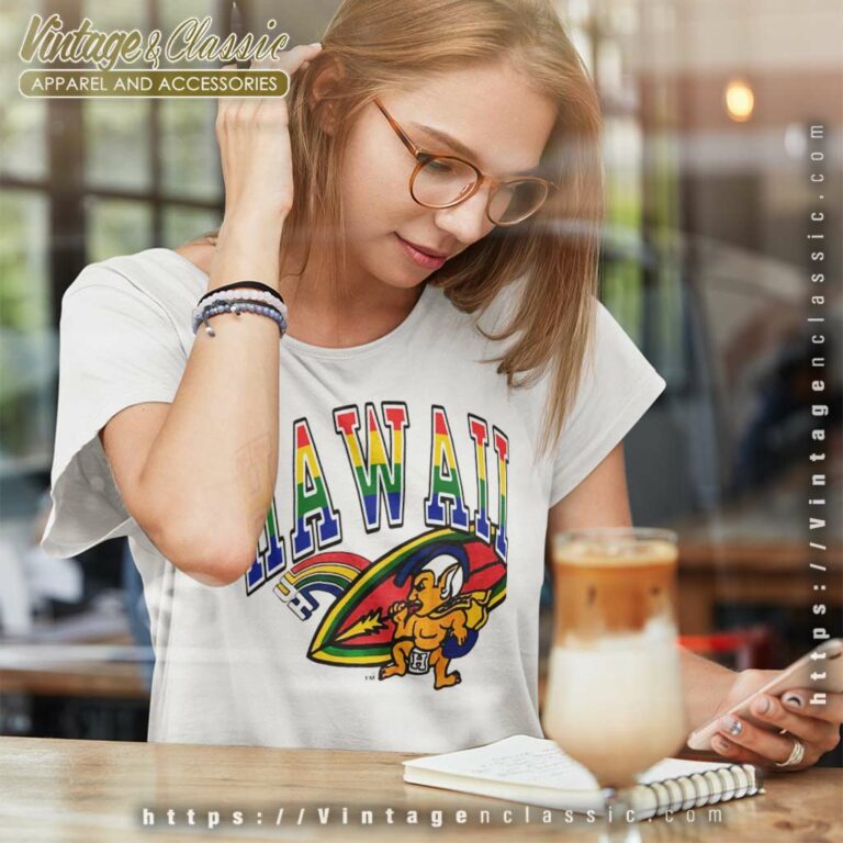 University Of Hawaii Rainbow Warriors Ncaa Women TShirt University Of Hawaii Rainbow Warriors Ncaa Women TShirt