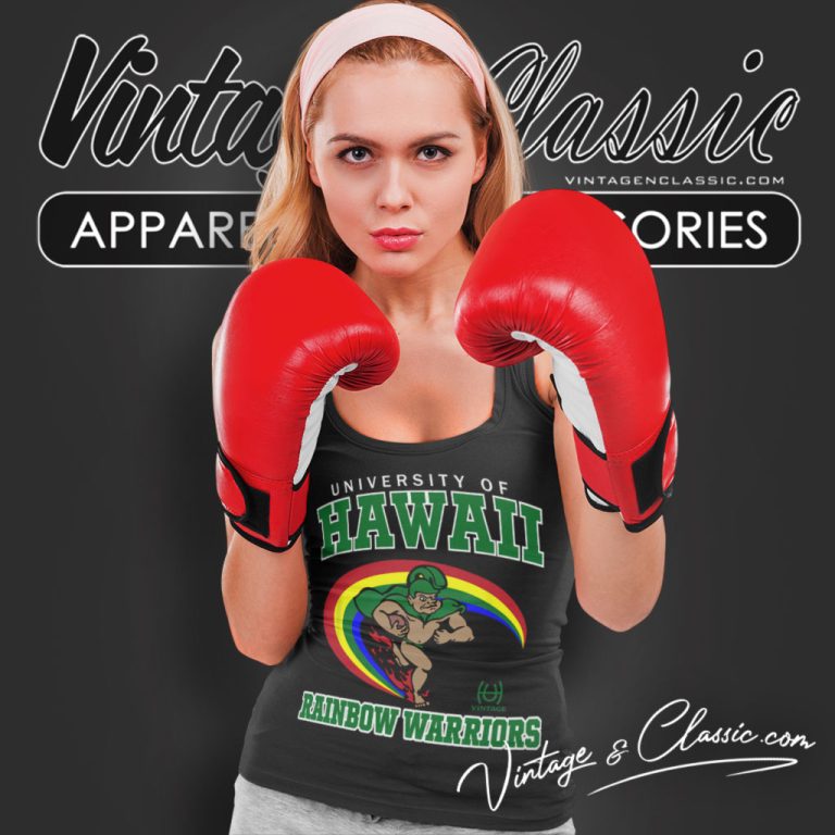 University Of Hawaii Rainbow Warriors Tank Top Racerback University Of Hawaii Rainbow Warriors Tank Top Racerback