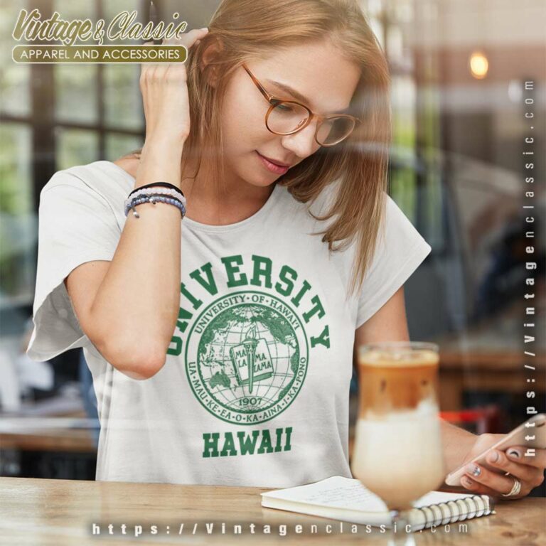 University Of Hawaii Women TShirt University Of Hawaii Women TShirt